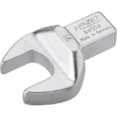 Hazet Insteek-steeksleutel 6450D-21 · 14 x 18 mm insteekvierkant massief · Buiten-zeskant-profiel · SW 21 mm