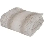 Boltze - Plaid - Deken - Comfort - 150x200cm - Zware Kwaliteit - Creme/Bruin/Beige