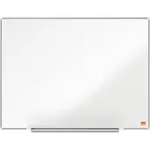 Nobo Impression Pro Magnetisch Whiteboard Emaille Met Pennengoot - Inclusief Whiteboard Marker - 600x450mm - Wit