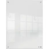 Nobo Draagbaar, Droog Uitwisbaar Mini Whiteboard voor aan de Muur - 600 x 450 Millimeter - Inclusief Whiteboard Marker - Transparant Acryl