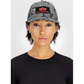 Alpha industries Pet donkergrijs / olijfgroen / donkeroranje / zwart