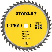 Stanley piła tarcz.z węglikiem tct/hm190x16x40z