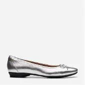 Clarks Candra Licht Zilver Metallic Schoenen