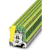 Phoenix Contact 0441012 Aardklem 3-etages 6.2 mm Schroeven Groen, Geel 50 stuk(s) Piece