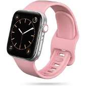TechProtection Soft Apple Watch 46 / 45 / 44 Mm Bandje Roze