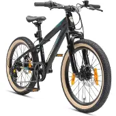 Bikestar kinderfiets MTB Staal 7speed 20inch zwart