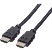 Roline HDMI High Speed kabel met Ethernet M-M, zwart, 3 m