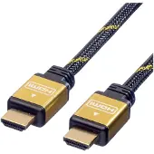 Roline GOLD HDMI HighSpeed Kabel met Ethernet, M-M, 3 m