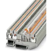 Phoenix Contact 3210169 Scheidingsklem 5.2 mm Snelaansluiting Grijs 50 stuk(s) Piece