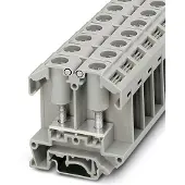 Phoenix Contact 0790491 Doorgangsklem 18 mm Boutaansluiting Grijs 50 stuk(s)