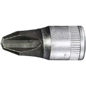 Stahlwille 44 P 3 SCHRAUBENDREHEREINSATZ 1/4 ZOLL 01290003 1/4 (6,3 mm) Schroevendraaierdop PH 3 1/4 (6,3 mm)