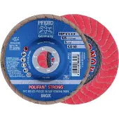 PFERD TOOLS 67789125 PFC 125 CO-FREEZE 50 SGP STRONG INOX Lamellenschijf Diameter 125 mm Boordiameter 22.23 mm Korrelgrootte (num) 50 Legering op kobaltbasis,