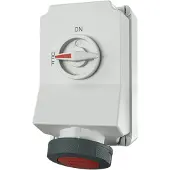 MENNEKES 5113A, Rood, Wit, IP44, 400 V, 63 A