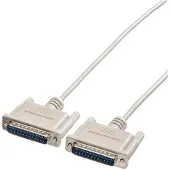Roline Premium seriële RS232 kabel 25-pins SUB-D (m) - 25-pins SUB-D (m) / gegoten connectoren - 6 meter