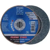 PFERD TOOLS 67784150 PFC 150 Z 40 SG POWER STEELOX Lamellenschijf Diameter 150 mm Boordiameter 22.23 mm Korrelgrootte (num) 40 RVS, Staal 10 stuk(s)
