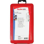 Fischer 536605 HSS-G HSS Metaal-spiraalboorset 25-delig 1 mm, 1.5 mm, 2 mm, 2.5 mm, 3 mm, 3.5 mm, 4 mm, 4.5 mm, 5 mm, 5.5 mm, 6 mm, 6.5 mm, 7 mm, 7.5 mm, 8 mm,