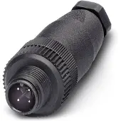 Phoenix Contact 1681088 Sensor/actuator connector, niet geassembleerd M12 Aantal polen (sensoren): 4 Stekker, recht 1 stuk(s)