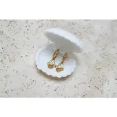 Label Kiki Hidden pearl hoop