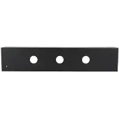 DAP-Audio Gehäuse f. Modulrackblende 2HE rückseitige Abdeckung - Rack paneel