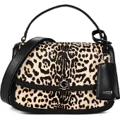 GUESS Schoudertas 'AUDREY' cappuccino / zwart