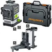 Laserliner PowerPlane-Laser 3G Multi-18V - Geleverd met 7-delige PowerAdapterset 036.380.70 | zonder accu's en lader - 036.380L
