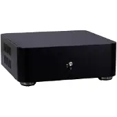 Inter-Tech ITX A60 Mini-tower PC-behuizing Zwart Met ventilatiesleuven
