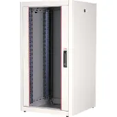 Roline 19-inch netwerkkast Basic 22 U, 600x600 BxD Glazen deur grijs