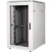 Roline 19-inch netwerkkast Pro 26 U, 800x1000 BxD Glazen deur grijs