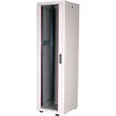 Roline 19-inch netwerkkast Basic 42 U, 600x600 BxD Glazen deur grijs