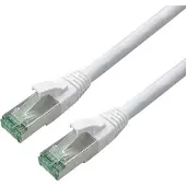 Roline RM Patchkabel Cat.6A S/FTP (PiMF), wit, 10 m