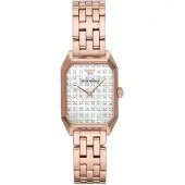 Emporio Armani AR11389 Twee Hand Rose Gold Tone dameshorloge