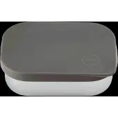 Aya & Ida AYA&IDA - Lunch Box - opbergdoos - meenemen - brood - lunch - salade - RVS - siliconen deksel - 900ml - TROPICAL GREEN