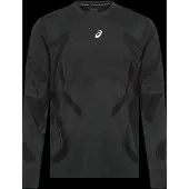 Asics - Road Seamless L/S Top - Hardloopshirt M, zwart