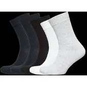 Björn Borg Essential Socks 5-pack Zwart | Maat: 41-45