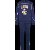 Adidas Trainingspak donkerblauw / pasteelgeel / wit