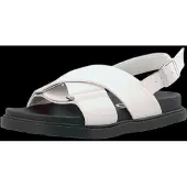 Bianco Sandalen met riem zwart / wit