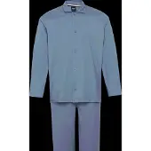BOSS Tweedelige pyjama van popeline met logostiksel Maat XL