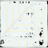 Blomus Handdoek Arto Narrow Stripes White / Transparent Yellow (50 x 100 cm)