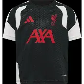 Adidas Liverpool Trainingsshirt 2026-2027 Kids Zwart Grijs Wit Rood