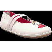 Camper Ballerina's geel / rood / wit