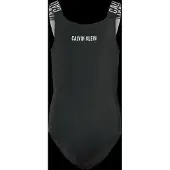 Calvin Klein Underwear Badpak 'Intense Power' lichtgrijs / zwart / wit
