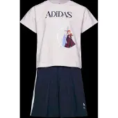 Adidas Trainingspak 'DISNEY FROZEN T-SHIRT' marine / lichtblauw / sering / wit