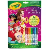 Crayola Activiteitenweek m. Markers - 32 pagina's - Disney Princ - - OneSize - Activiteitenboeken
