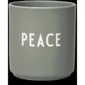 Design Letters favoriete mok 25 cl Peace-green