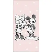 BrandMac 70x140 Cm-mickey &amp; Minnie Mouse (110059) Handdoek