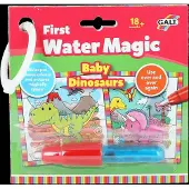 Galt Jumbo - Water Magic - Baby Dino's - Water kleurboek - Kleurboek dreumes - Vanaf 1 jaar