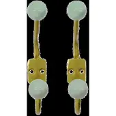 House Doctor Haak Ball Aqua 13cm - 2 stuks