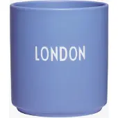 Design Letters favoriete mok International 25 cl London-blue