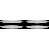Hubsch Glazen borden ø27cm - set van 12 stuks