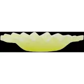 House Doctor Hdwave Bord 18,5 Cm Geel - Decoratieve accessoires Mondgeblazen Glas Yellow - 202109205